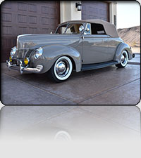 1940 Ford Deluxe Conv LS7