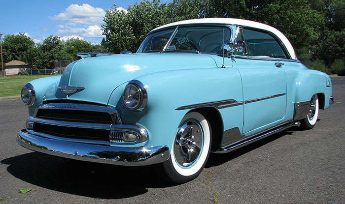 Spud's Garage - 1951 Chevy Deluxe 2dr