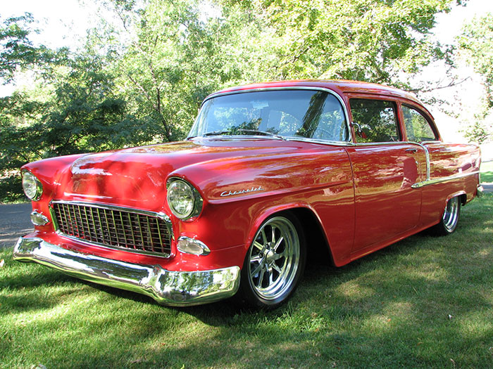 Spud's Garage - 1955 Chevy 210 2 door 