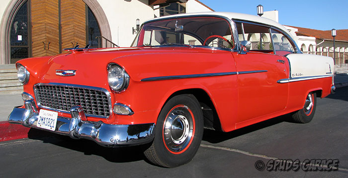 Spud's Garage - 1955 Chevy Belair 2dr Hdtp