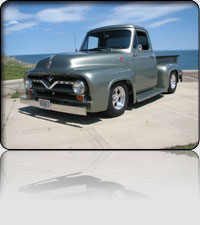 55 Ford Short Bed Step Side LS1