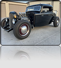 1932 Ford 3w Black Widow